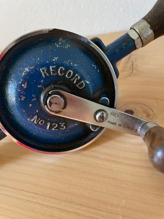 Trapano a Mano Vintage RECORD N.123