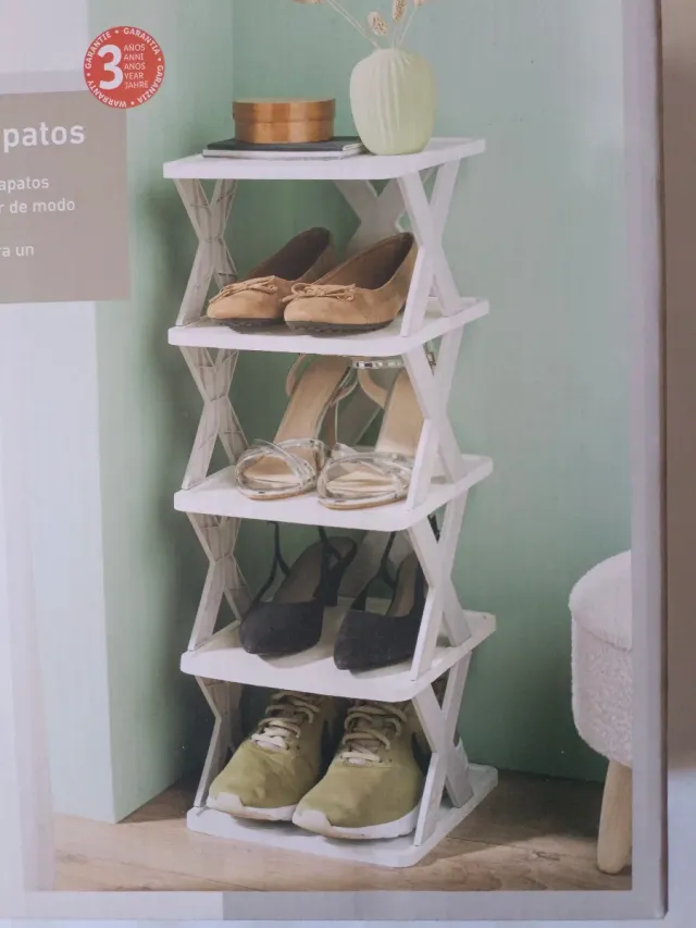 ESTANTERIA PARA ZAPATOS    PLEGABLE