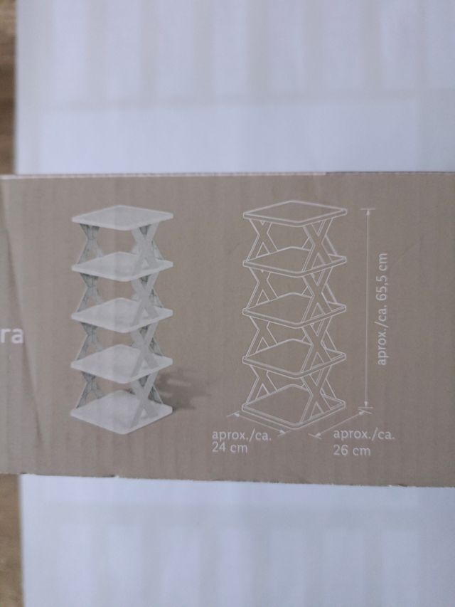 ESTANTERIA PARA ZAPATOS    PLEGABLE