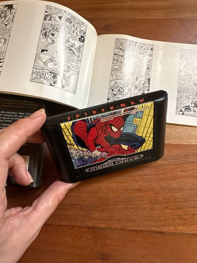 videojuego Spider-Man Sega Mega Drive