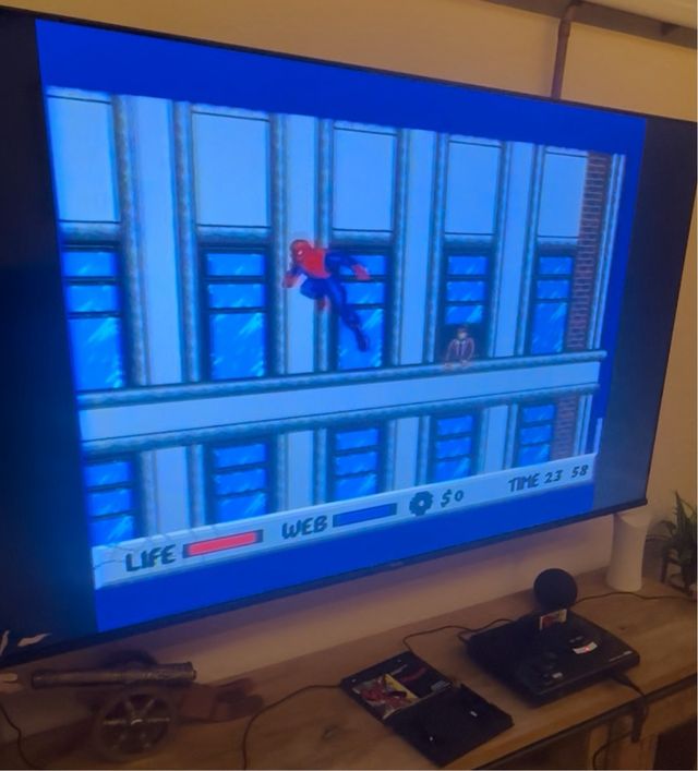videojuego Spider-Man Sega Mega Drive