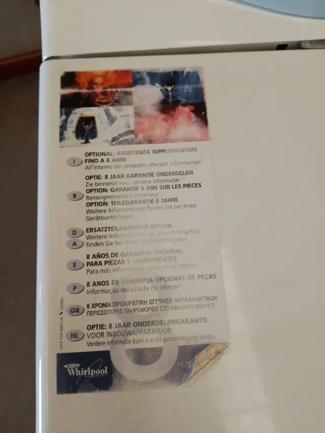 Lavadora Carga Superior Whirlpool Blanca