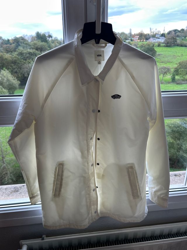 Abrigo Vans Blanco Talla M