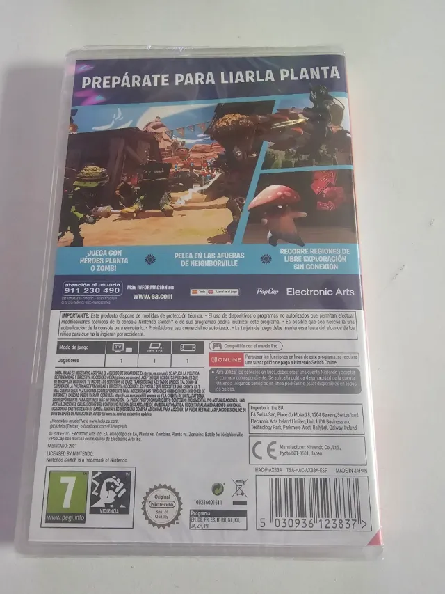 NUOVO Plants vs Zombies Battle Neighborville Sw