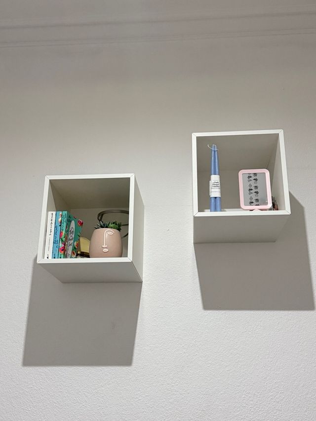 Estantería Cubo Madera Blanca IKEA
