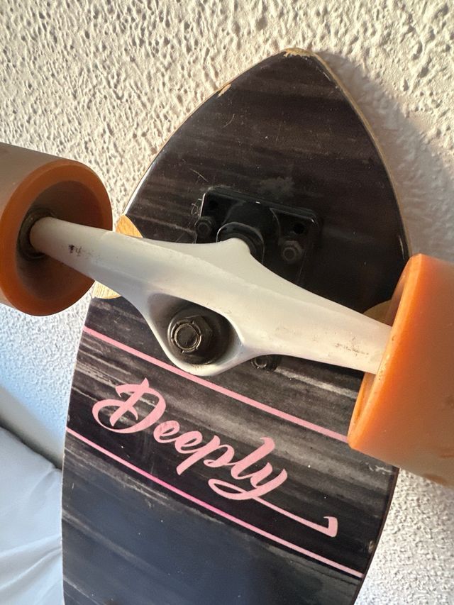 Longboard Deeply Negro y Rosa