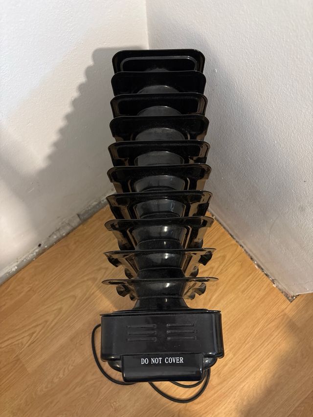 Radiador Eléctrico Taylor Swoden Negro