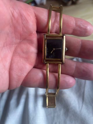 Reloj Cartier Must Argent 925 Negro