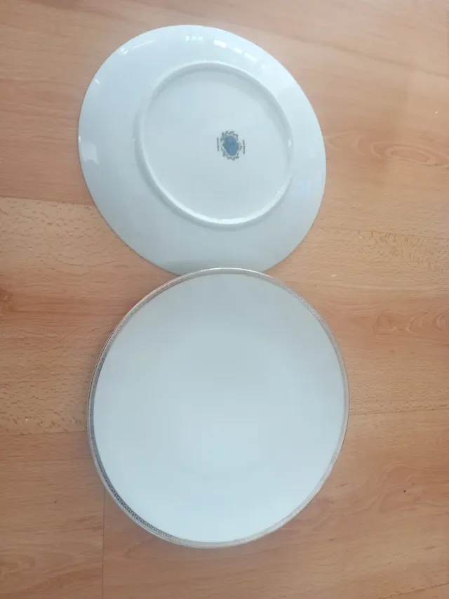 24 Platos Bavaria Porcelana 25cm