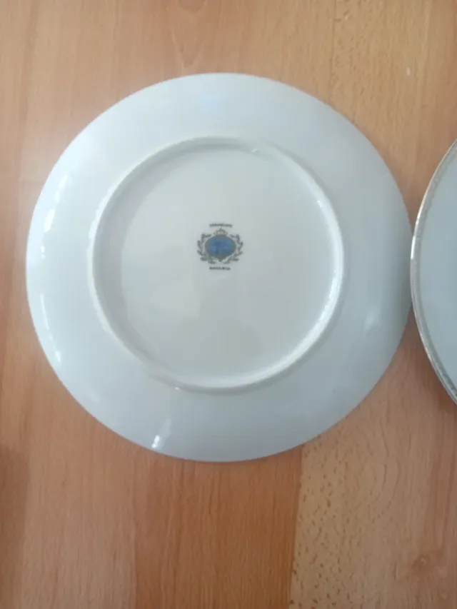 24 Platos Bavaria Porcelana 25cm