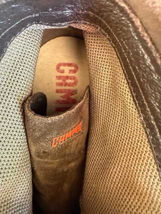 Botines de ante marrones CAMPER número 46