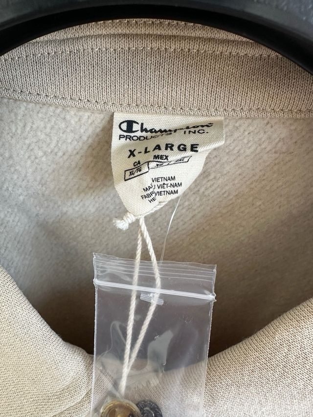 Felpa polo Champion uomo beige XL