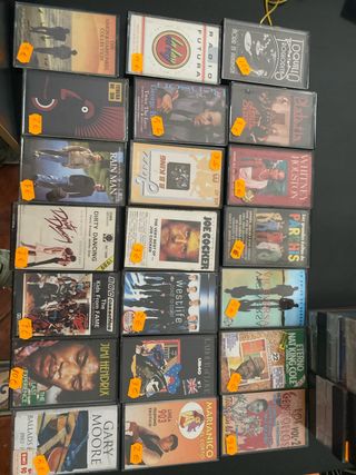 Lote de 25 Cintas Cassette Variadas