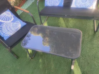 Conjunto Terraza: Sillón, 2 Sillas y Mesa