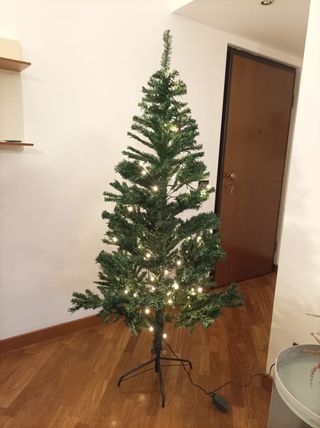 Albero Natale Artificiale PVC 180cm