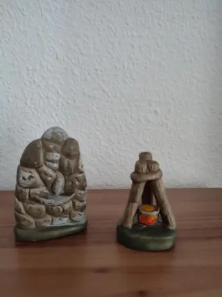 Portal de Belén Navidad Figuras