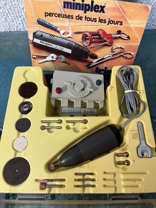 Miniplex - Mini Taladro y Accesorios