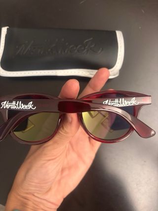 Gafas de sol NorthWeek niños granate