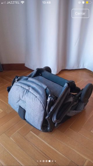 Carro de paseo Emmaljunga Kite gris