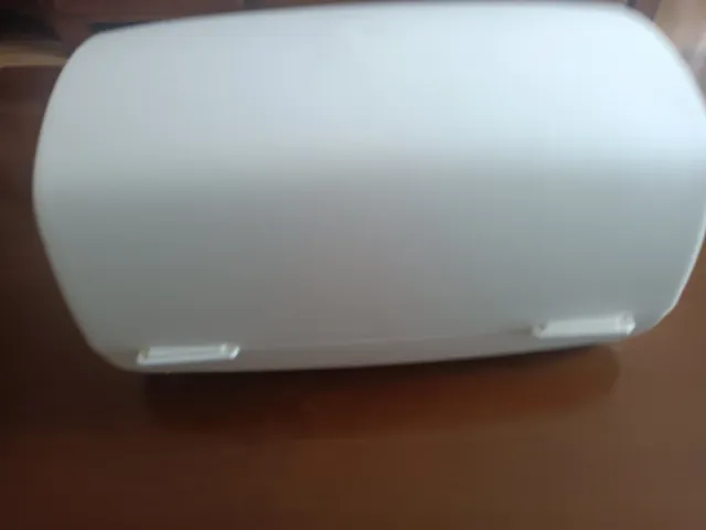 Panera Tupperware Blanca y Amarilla