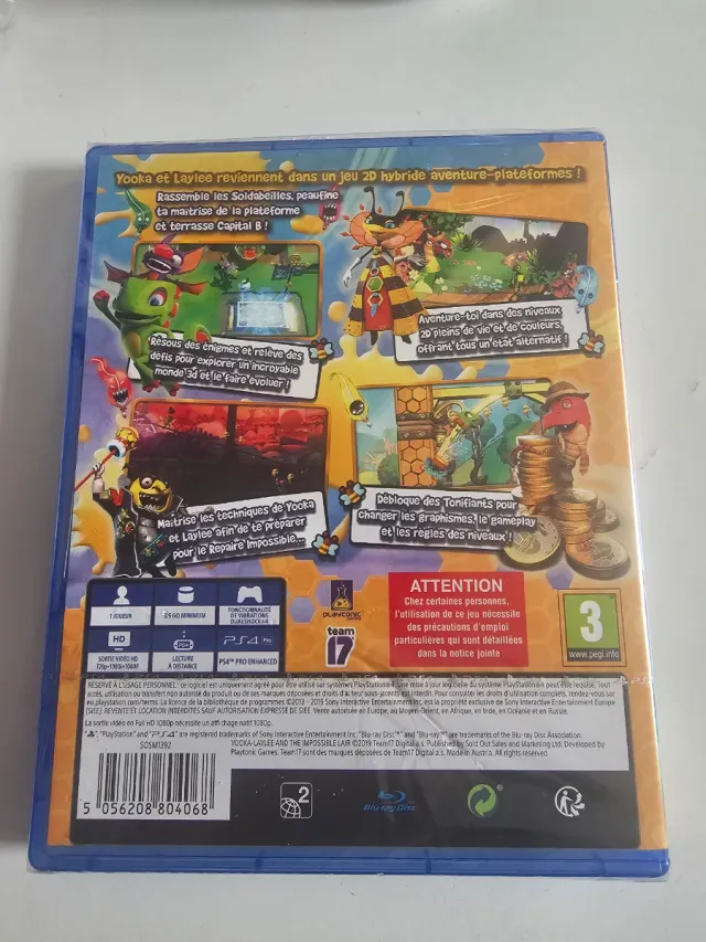 NUOVA PS4 Yooka-Laylee e il covo impossibile