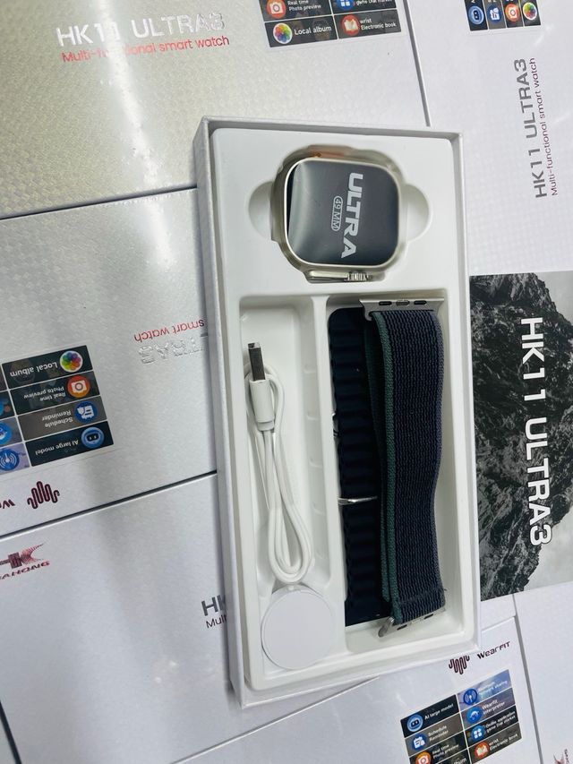 Reloj Inteligente HK 11 Ultra 3 Smartwatch Gris