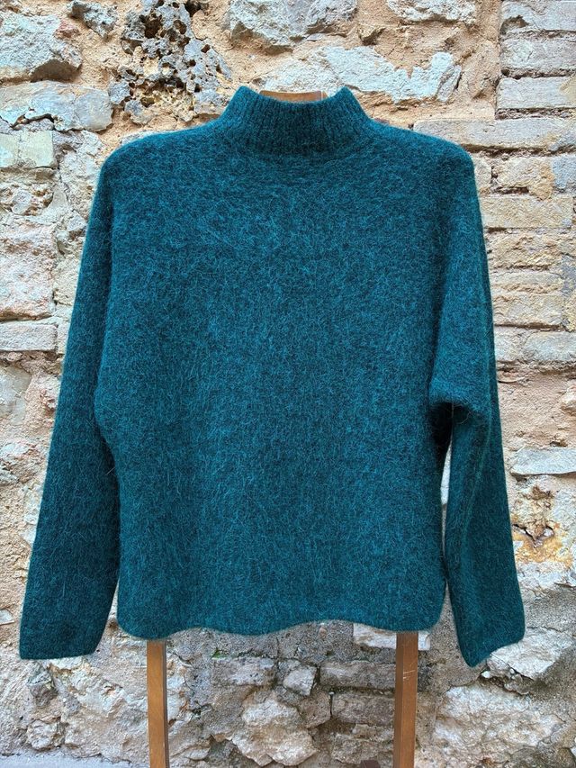 Jersey Adolfo Dominguez Verde Talla S