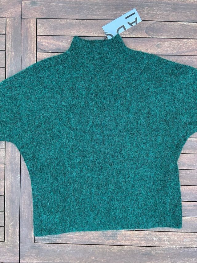 Jersey Adolfo Dominguez Verde Talla S