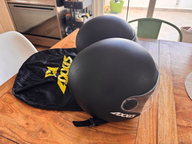 Casco Moto Axxis Negro