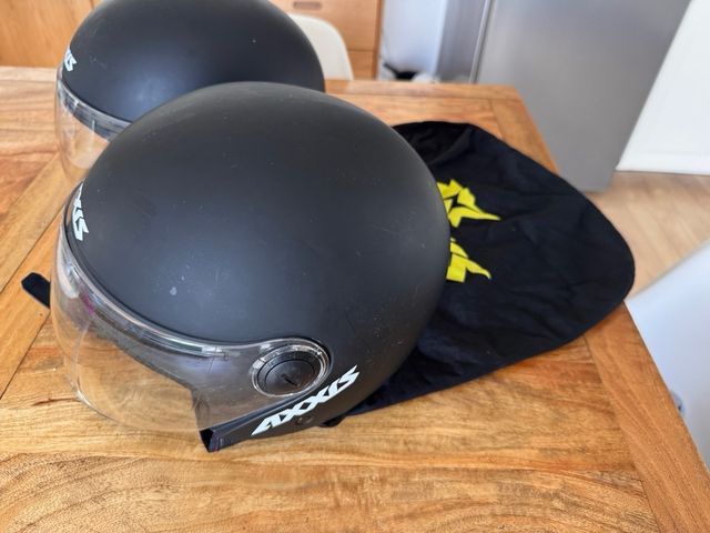 Casco Moto Axxis Negro