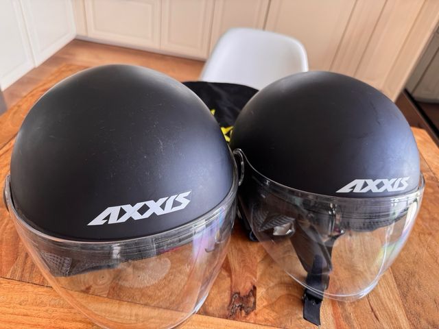 Casco Moto Axxis Negro
