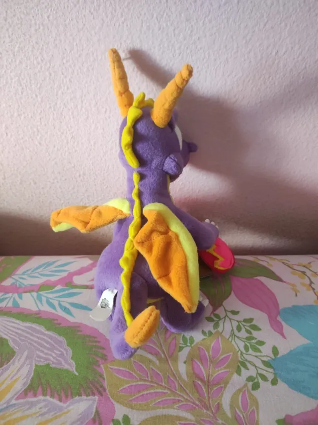 Peluche Spyro Morado y Amarillo