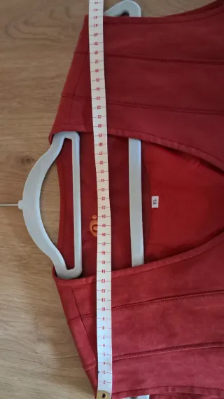 Chaleco Milán Rojo Burdeos XL