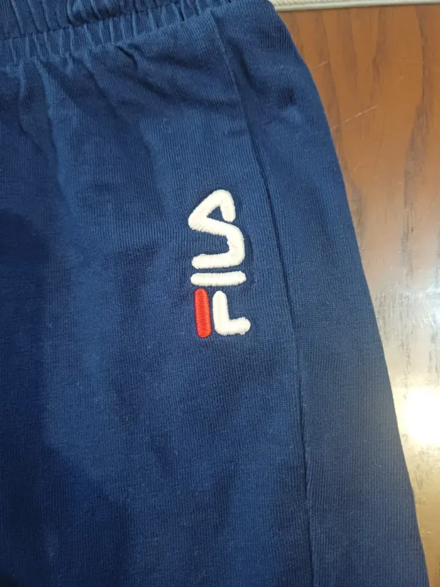 Conjunto Fila niño camiseta y pantalón corto