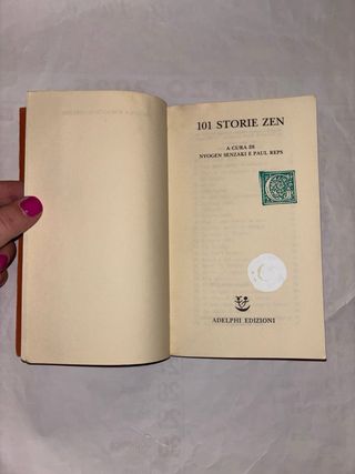 Un Libro Narrativa MOLTO RARO OGGI”101 STORIE ZEN”