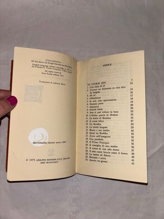 Un Libro Narrativa MOLTO RARO OGGI”101 STORIE ZEN”
