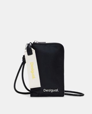 Cartera Desigual Negra y Blanca