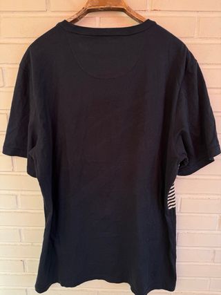 Camiseta azul marino a rayas BARBOUR talla XL