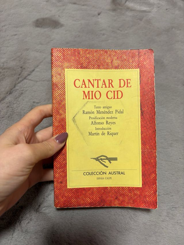 Cantar De Mío Cid...