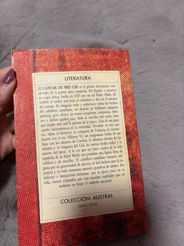 Cantar De Mío Cid...
