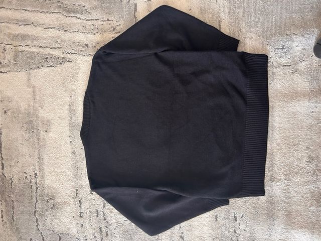 Sweater Ami Paris Preta e Vermelha Size M