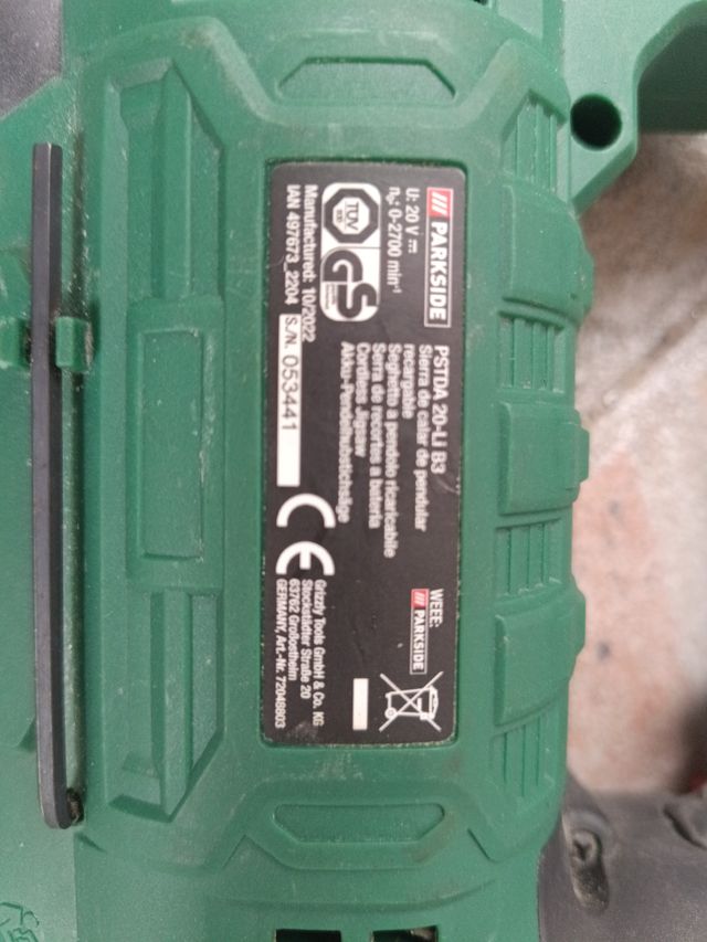 Serra Tico-Tico Parkside 20V