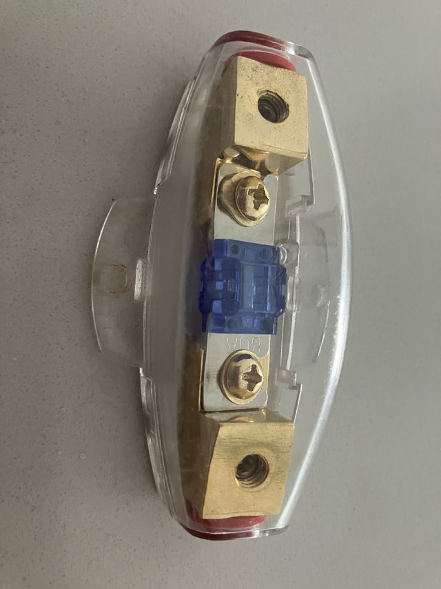 Portafusible y fusible 80A