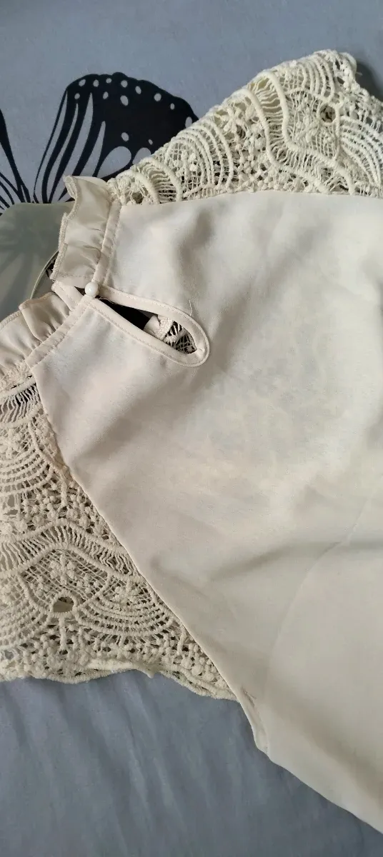 Lote Ropa Mujer Beige y Blanco