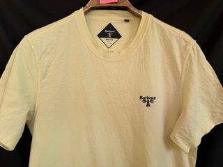 Camiseta amarilla manga corta BARBOUR talla M