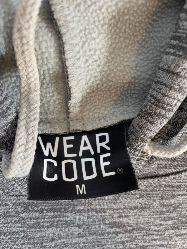 Sudadera WEAR CODE México Talla M Gris