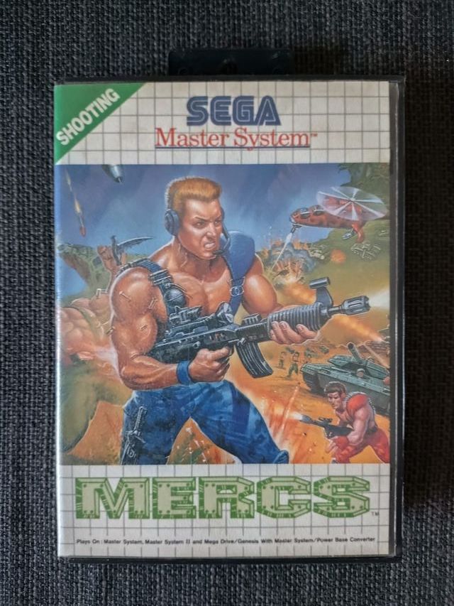 Mercs Sega Master System