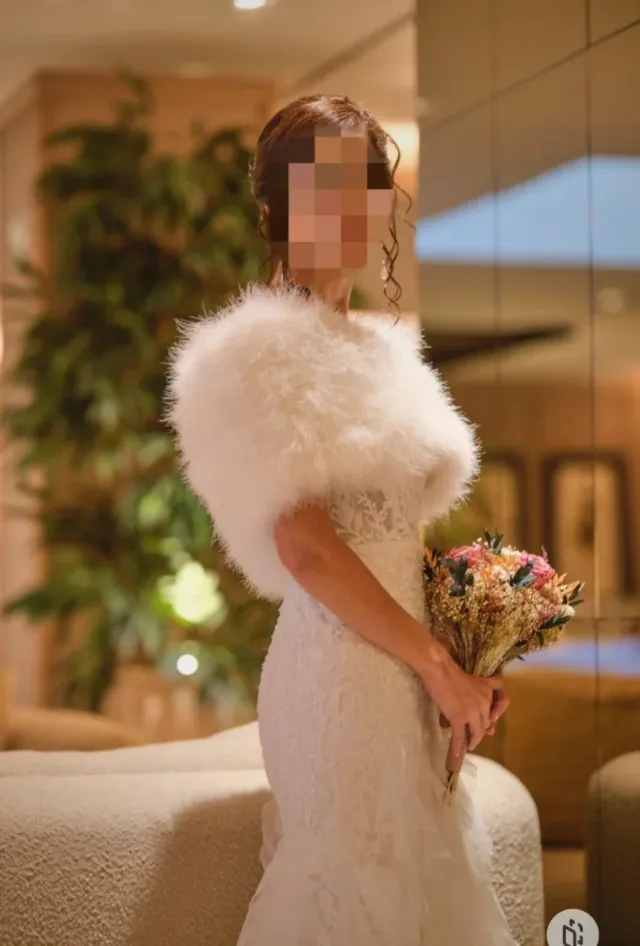 Estola Novia Pelo Pronovias