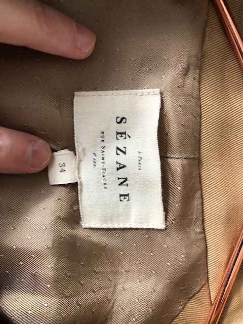 Trench Sézane Beige
