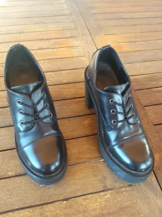 Botines Deichmann negros talla 37